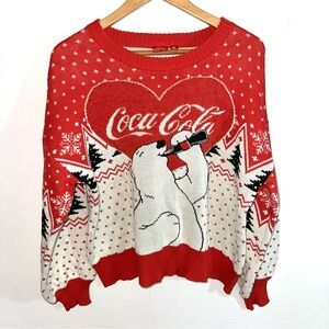 Coca-Cola sweater 
Size XL
Used
Price: $13